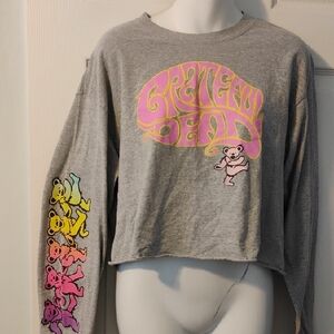 Grateful Dead Heather Gray Logo Sweatshirt